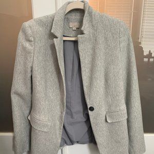 Loft Elbow Patch Knit Blazer